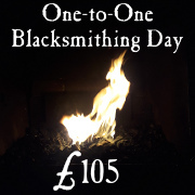 1 to 1 blacksmithing experience days